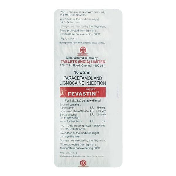 Fevastin Injection 2ml