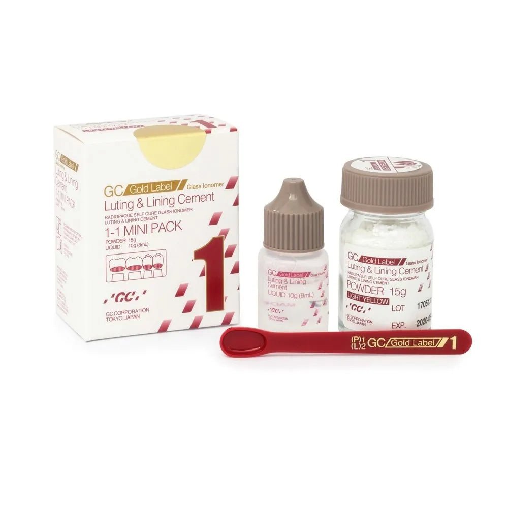 GC Gold Label 1 / Fuji I (Powder - Liquid) Luting GIC - Global Surgicals