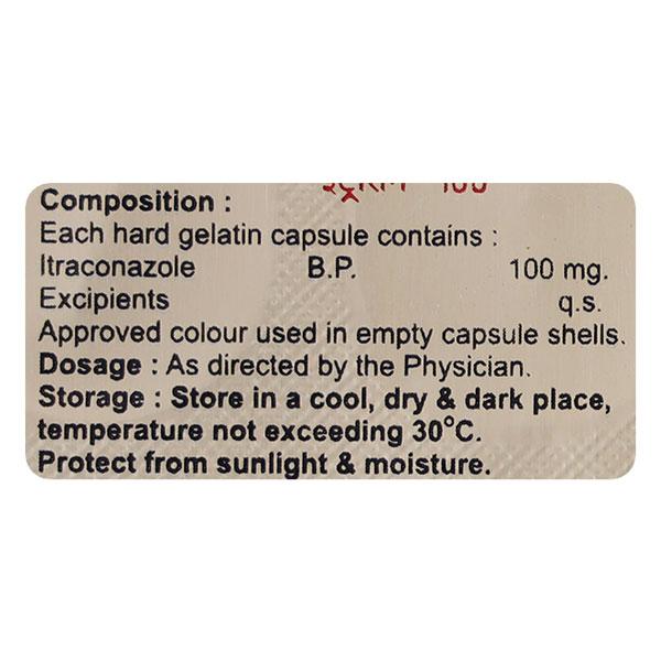 ITRARIN 100mg Capsule 10's