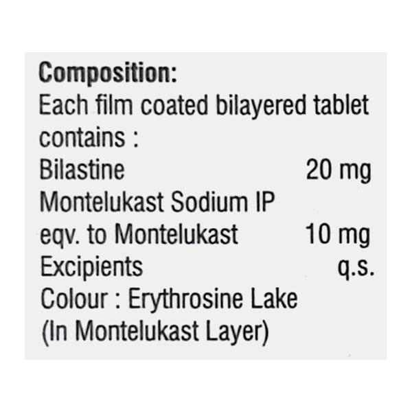 BILATIS M Tablet 10's
