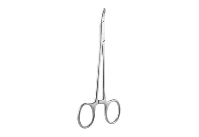 GDC Derf Curved 12.5Cm Needle Holder - Global Surgicals