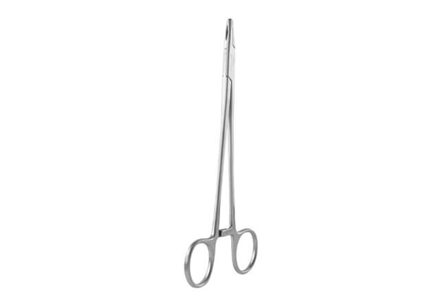 GDC Olsen - Hegar With Scissors 17Cm Needle Holder - Global Surgicals