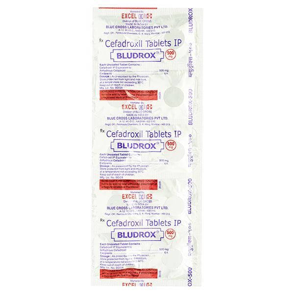 Bludrox 500mg Tablet 10'S