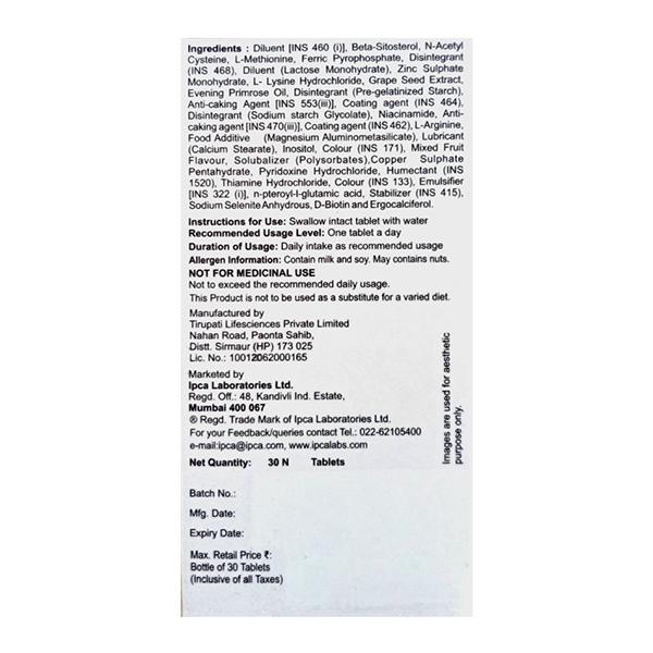 KERAGLO MEN NEW GLUTEN FREE Tablet 30's