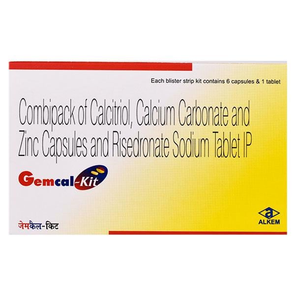 Gemcal Kit Tablet 1's - Global Surgicals