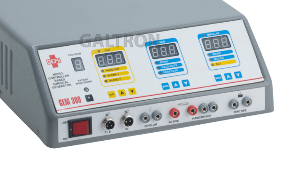 Gemi Micro Computer Controlled (GEM 300) ESU unit - Global Surgicals