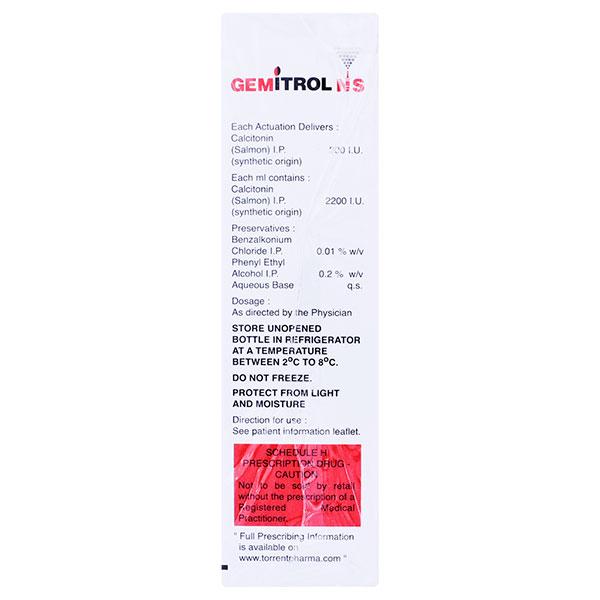 Gemitrol NS Nasal Spray 6ml - Global Surgicals