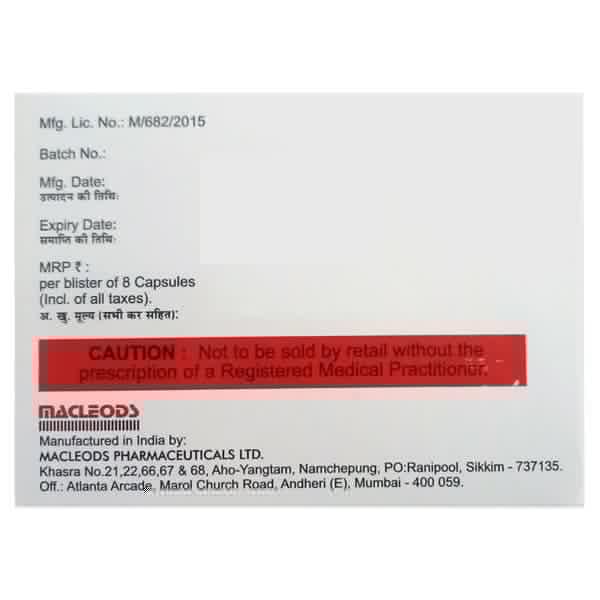 GEN D3 60k Soft Gelatin Capsule 8's - Global Surgicals