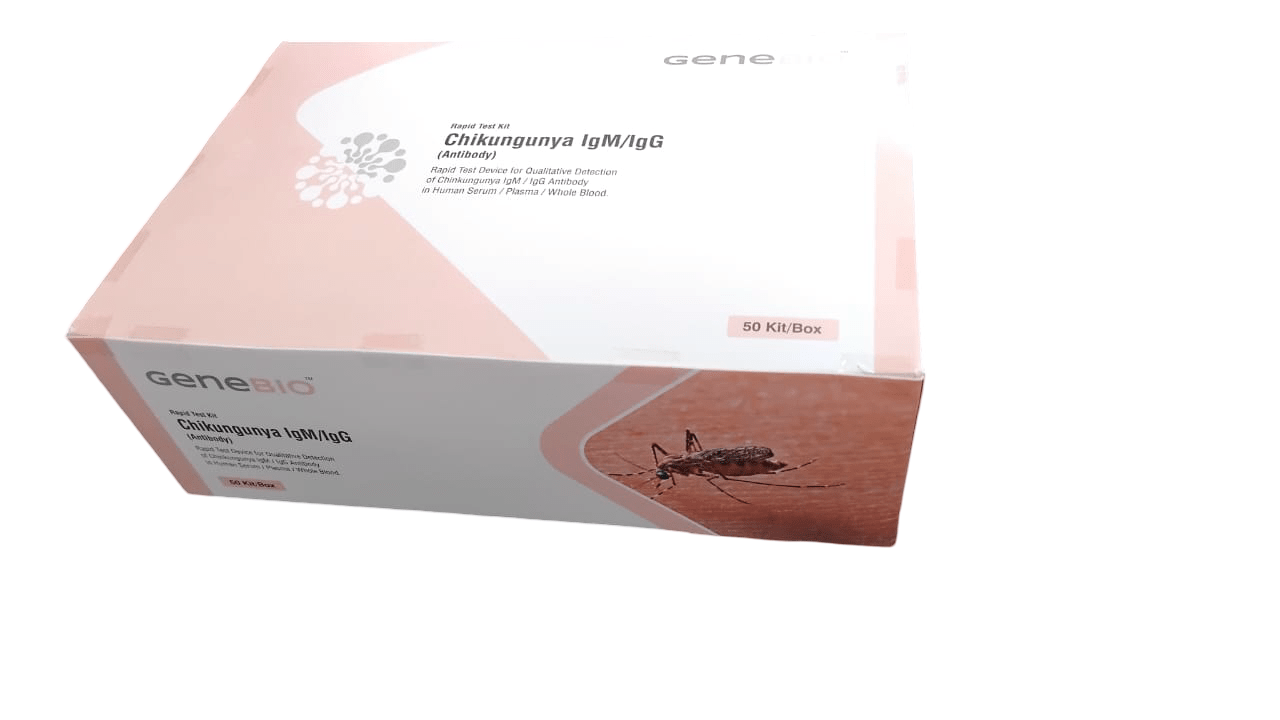 GeneBio Chikungunya IgM/IgG - S/P Rapid Test Kit - Global Surgicals