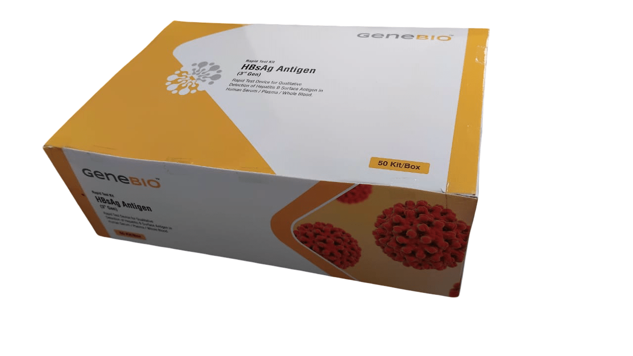 GeneBio HBsAg - S/P Rapid Test Kit - Global Surgicals