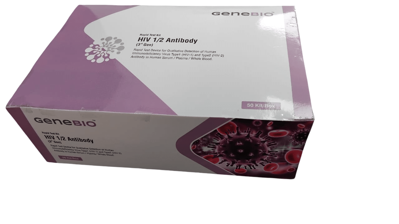 GeneBio HIV - S/P Rapid Test Kit - Global Surgicals