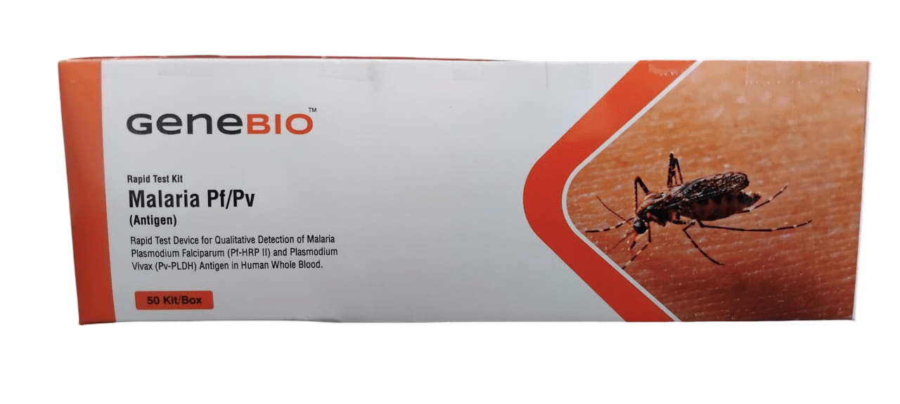 GeneBio Malaria Pf/Pan Rapid Test Kit - Global Surgicals