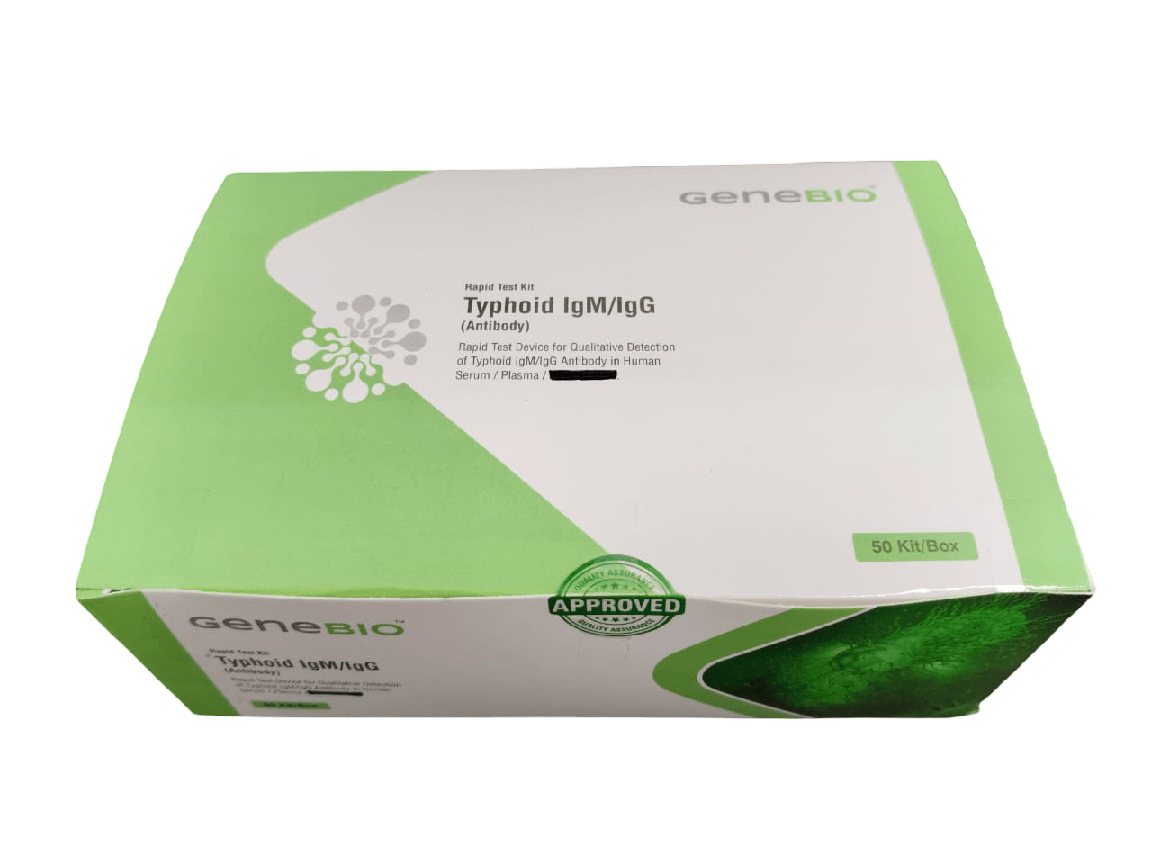 GeneBio Typhoid IgG/IgM - S/P Rapid Test Kit - Global Surgicals