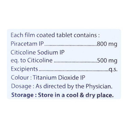 GEOCETAM CT FORTE Tablet 10's - Global Surgicals