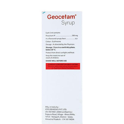GEOCETAM Syrup 200ml - Global Surgicals