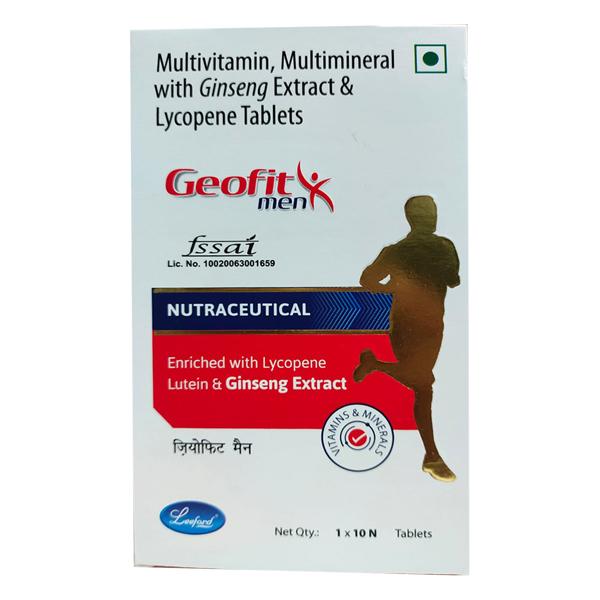 GEOFIT MEN Tablet 10's - Global Surgicals