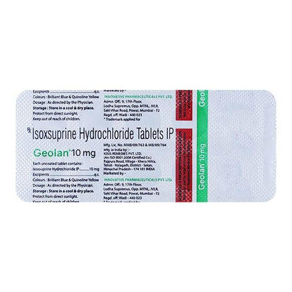 GEOLAN 10mg Tablet 10's - Global Surgicals