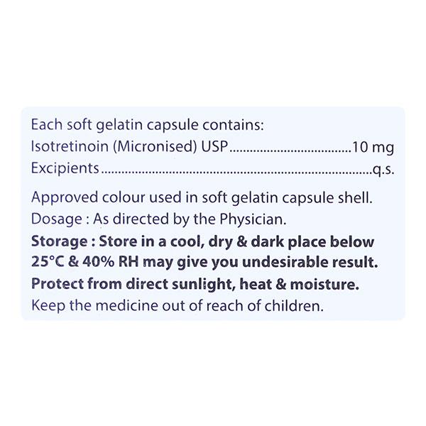 GEONOIN 10mg Capsule 10's - Global Surgicals