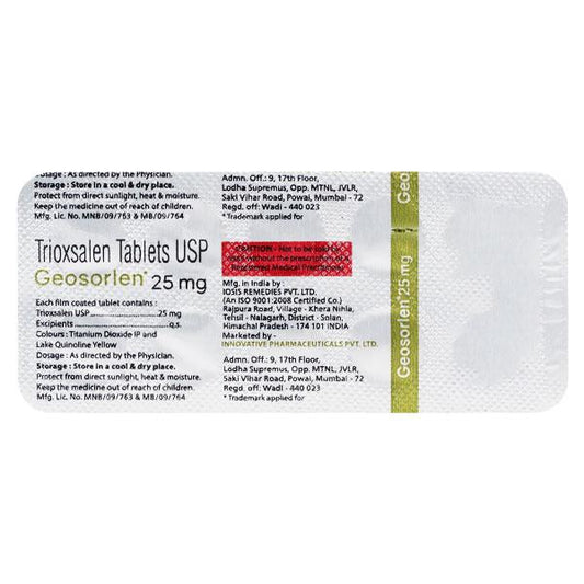 GEOSORLEN 25mg Tablet 10's - Global Surgicals