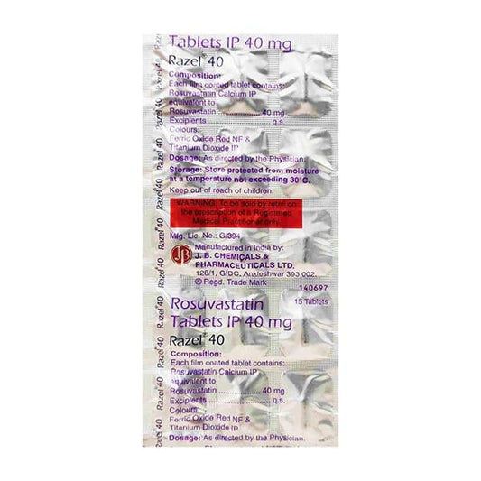 RAZEL 40 Tablet 15's