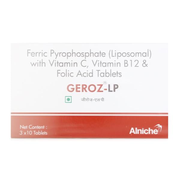 GEROZ LP Tablet 10's - Global Surgicals