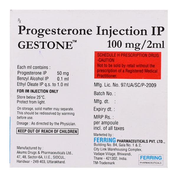Gestone 100mg Injection 2ml - Global Surgicals