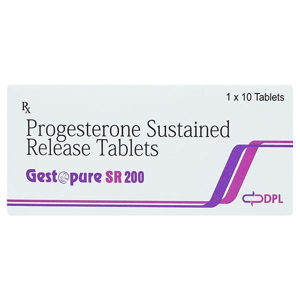 GESTOPURE SR 200 Tablet 10's - Global Surgicals