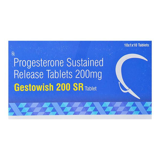 GESTOWISH 200 SR Tablet 10's - Global Surgicals