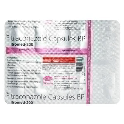 ITROMED 200 Capsule 10's