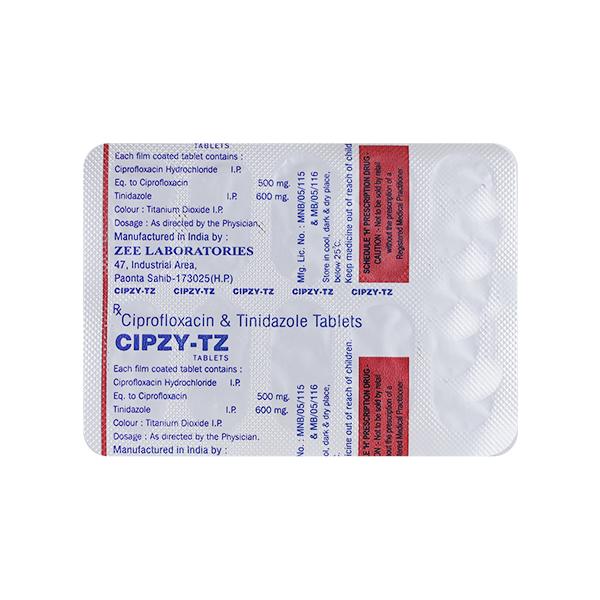 CIPZY TZ Tablet 10's