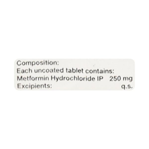 Bigomet 250mg Tablet 10'S