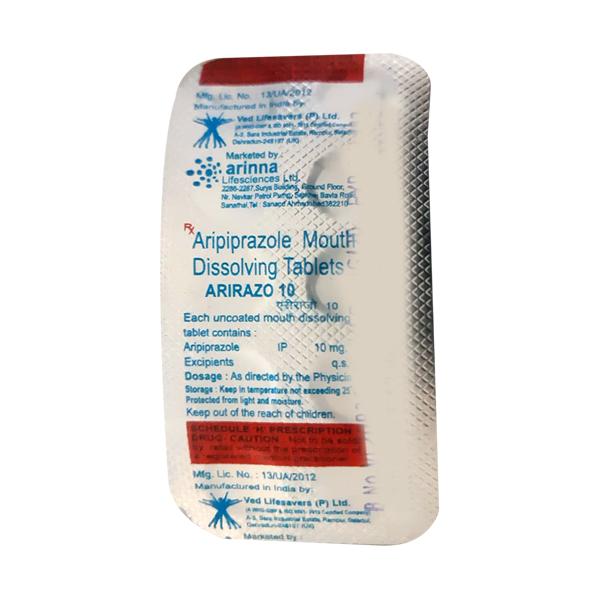 ARIRAZO 10 Mouth Dissolving Tablet 10's