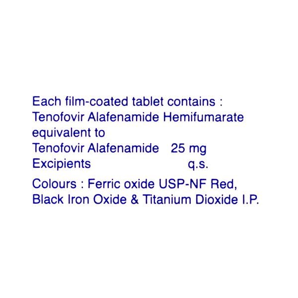 Tenocruz Af 25Mg Tablet 30's