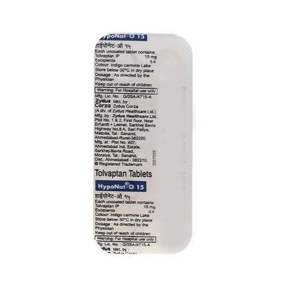 Hyponat O 15mg Tablet 10'S