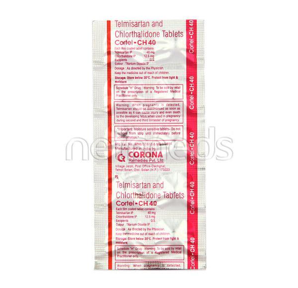 Cortel CH 40mg Tablet 10'S