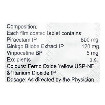 GINKOCER FORTE Tablet 10's - Global Surgicals