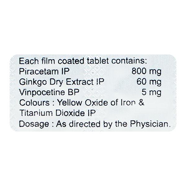 GINKOLYST Tablet 10's - Global Surgicals