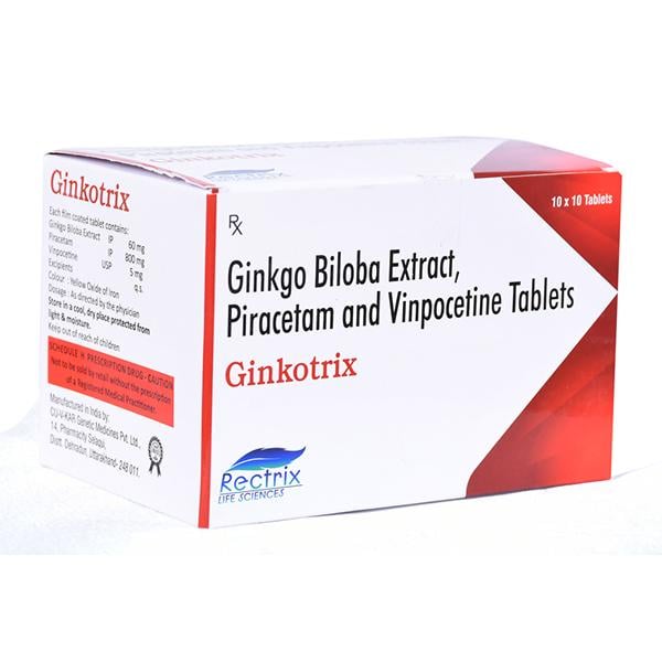 GINKOTRIX Tablet 10's - Global Surgicals