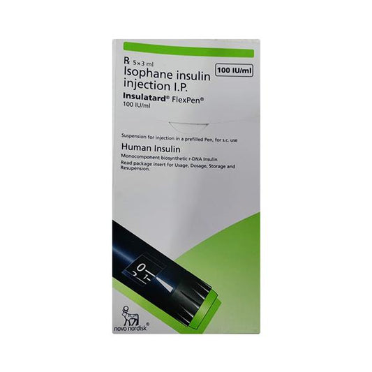 Insulatard 100IU Flexpen 1X3ml