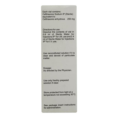 Accuzon 250mg Injection 1's