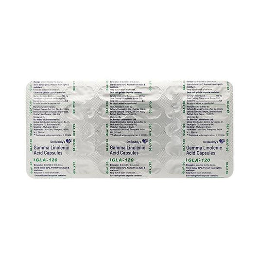 GLA 120mg Capsule 30'S - Global Surgicals