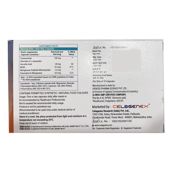 GLIBRANTA Capsule 10's - Global Surgicals