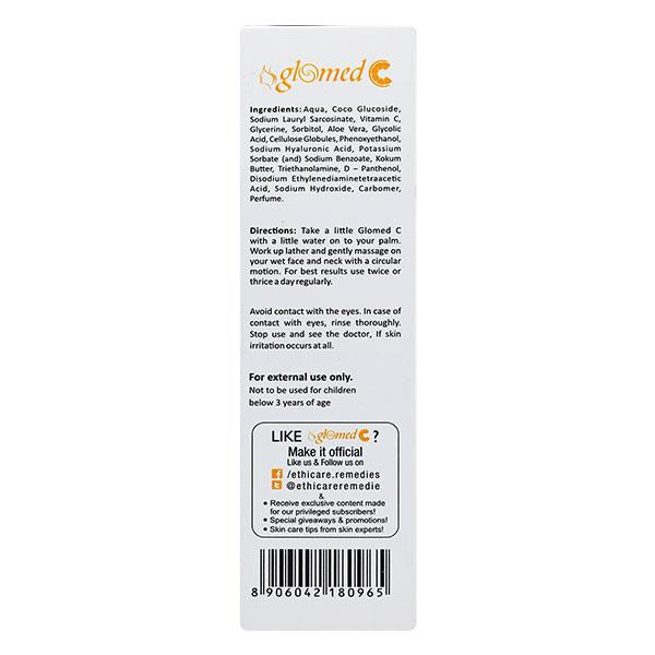 GLOMED C Facewash 70ml - Global Surgicals