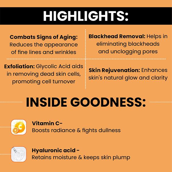 GLOMED C SKIN REJUVENATION & HYDRATION Face Wash 70g - Global Surgicals