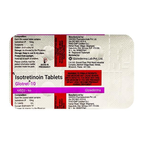 Glotret 10mg Tablet 10'S - Global Surgicals