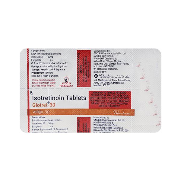 Glotret 30mg Tablet 10'S - Global Surgicals