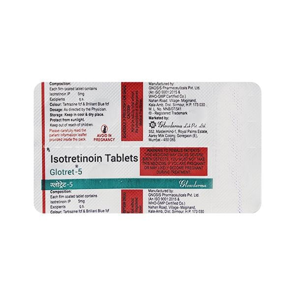 Glotret 5mg Tablet 10'S - Global Surgicals