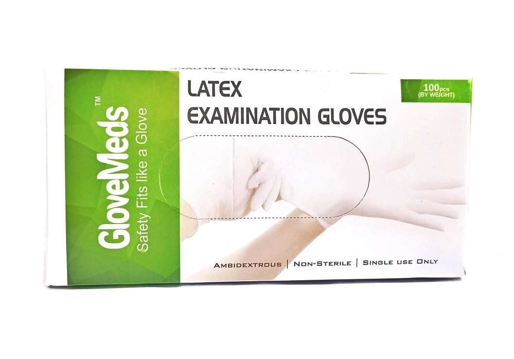 Glovemeds Latex Examination Gloves - Global Surgicals