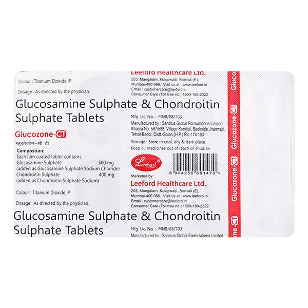 GLUCOZONE CT Tablet 10's - Global Surgicals