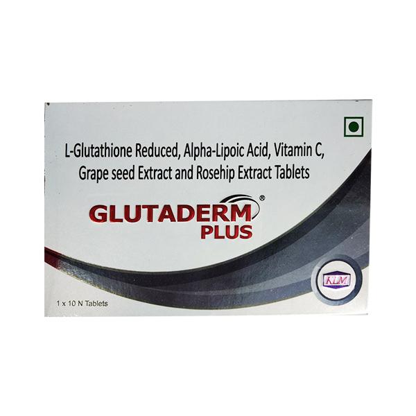 GLUTADERM PLUS Tablet 10's - Global Surgicals